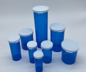 Blue Vials Snap Cap