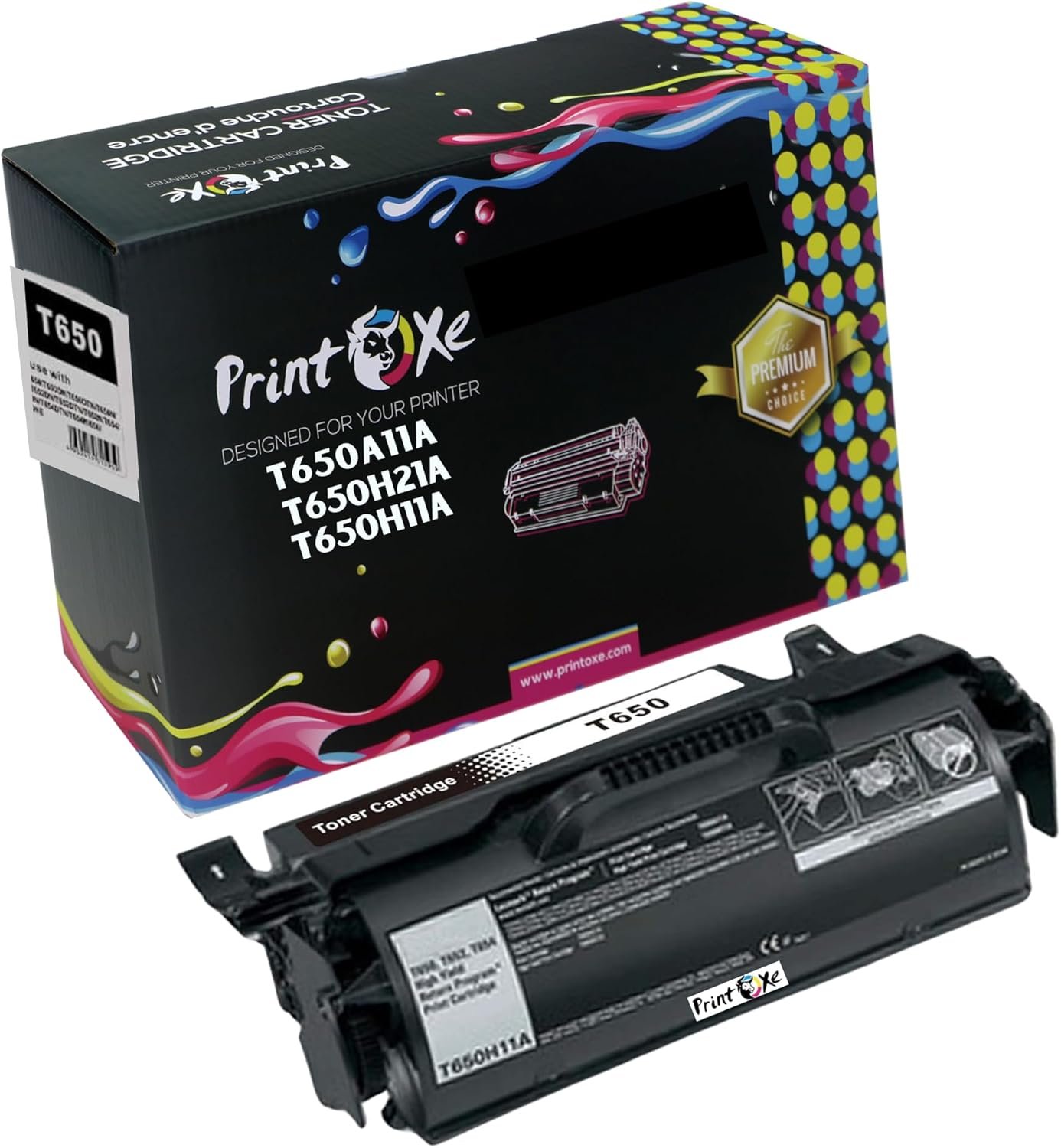 T650H21A / T650H11A / T650A11A Compatible Toner for Lexmark T650 Series