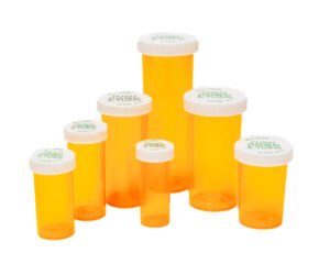 Push & Turn Child Resistant Vials-Vials Stors