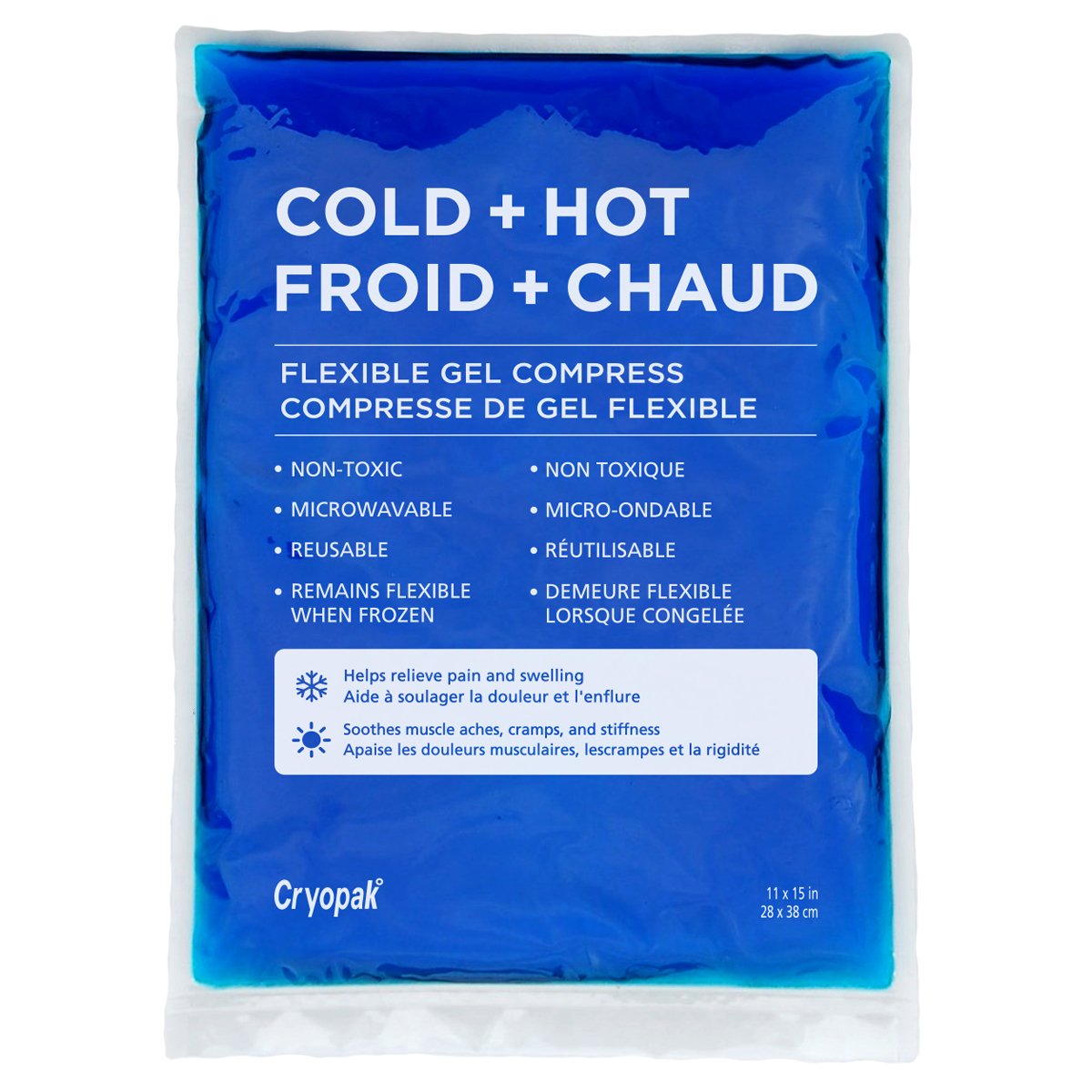 Flexible Cold & Hot Gel Compress 48oz