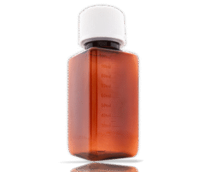 100 mL Methadone Bottle with Safety Cap (500 pcs.)