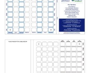Custom Blister Pack Tri-Fold