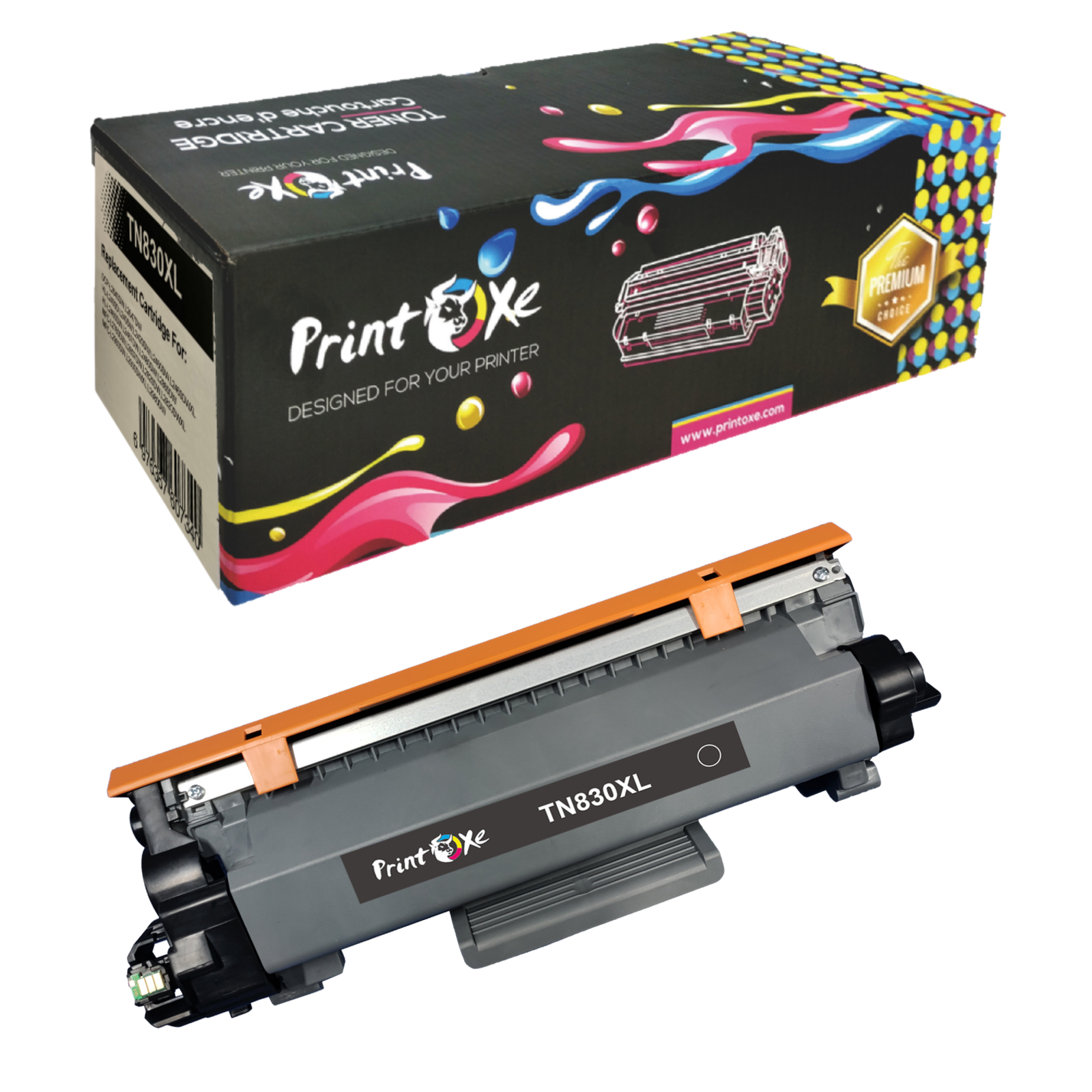 TN830XL Compatible High-Yield Toner Cartridge – 3000 Pages