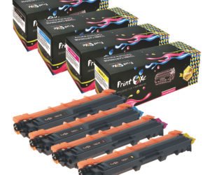 Compatible Set for TN221 / TN225 Laser Toners – 4‑Pack (Black, Cyan, Yellow & Magenta)
